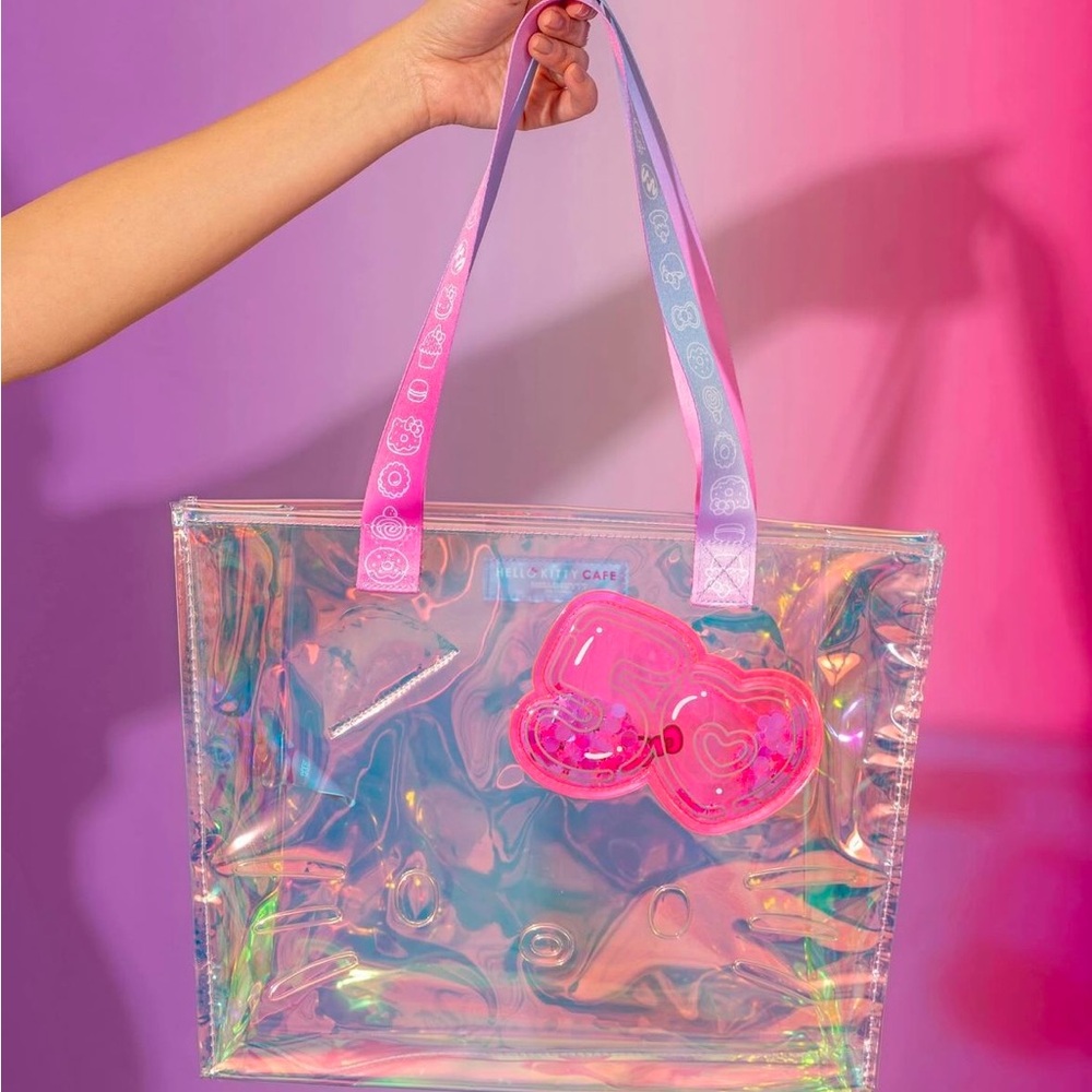 Hello Kitty Cafe Iridescent Tote